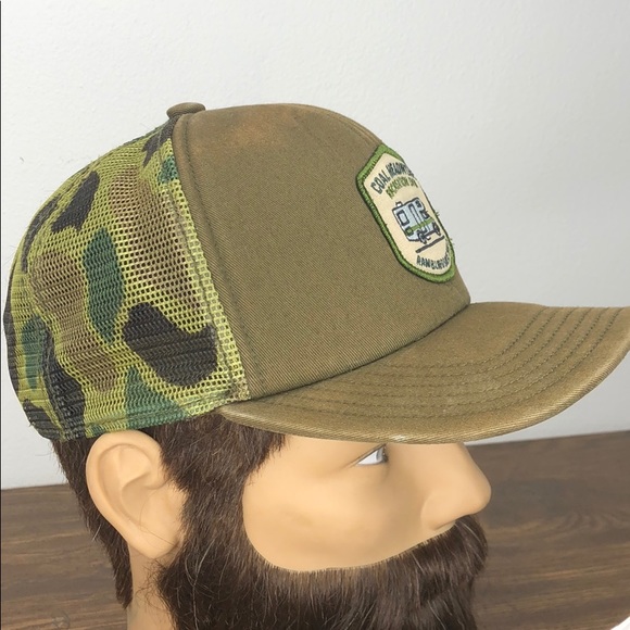 Distressed Coal RV Camouflage SnapBack Hat - Picture 4 of 11